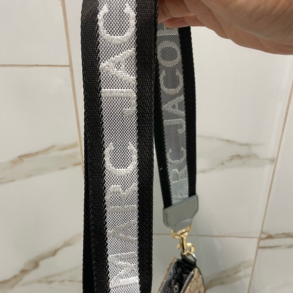 Tan and Black Logo Crossbody Bag - Picture 9 of 12